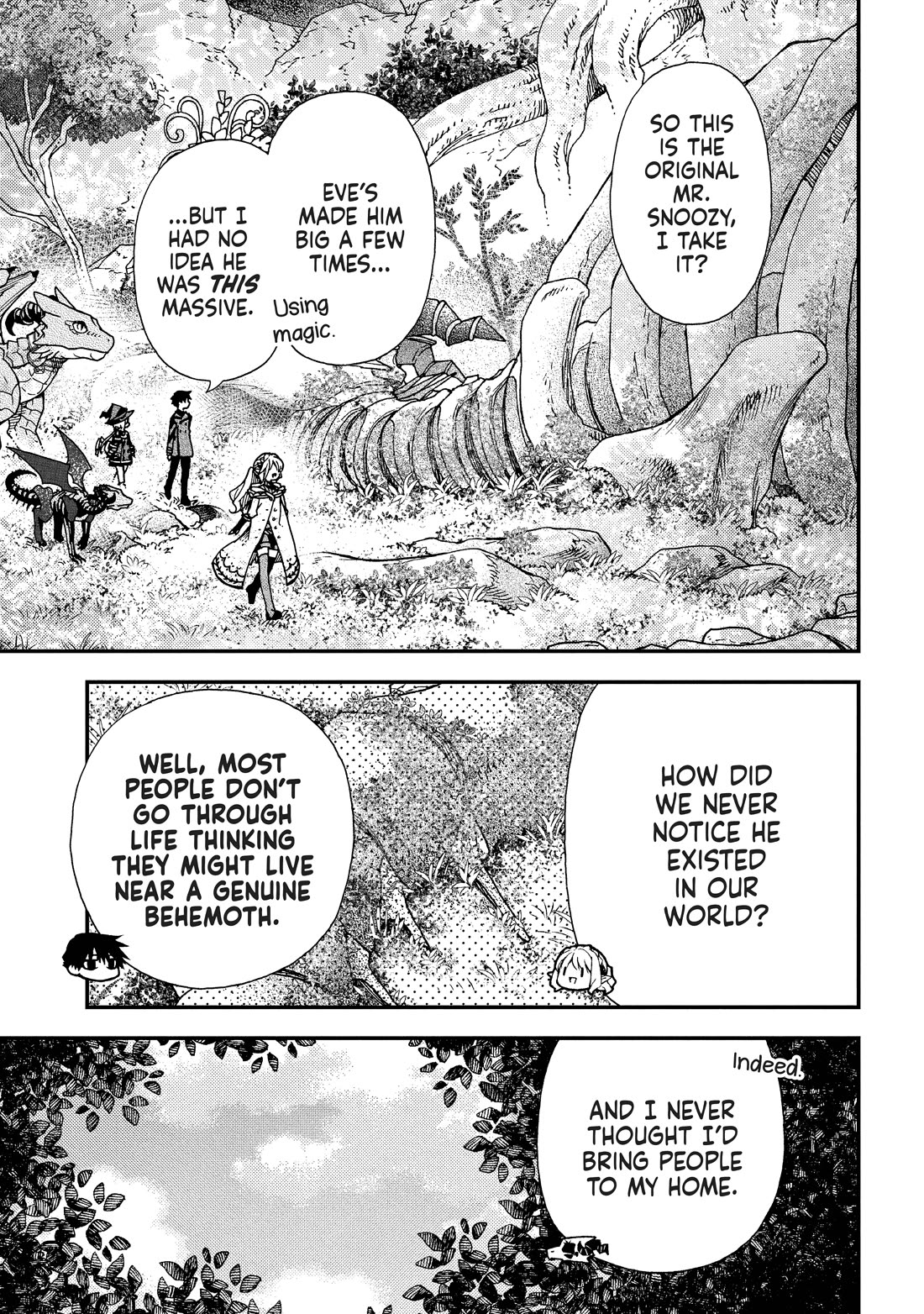 Hone Dragon no Mana Musume Chapter 33 page 15 - Chapter 33