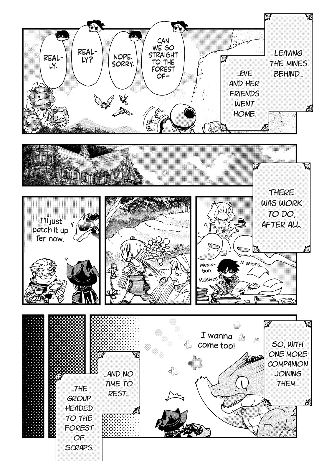 Hone Dragon no Mana Musume Chapter 33 page 2 - Chapter 33