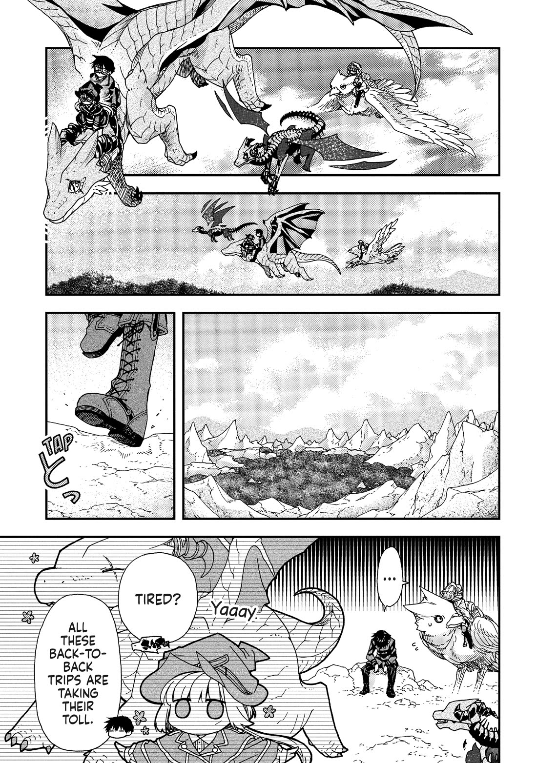 Hone Dragon no Mana Musume Chapter 33 page 3 - Chapter 33