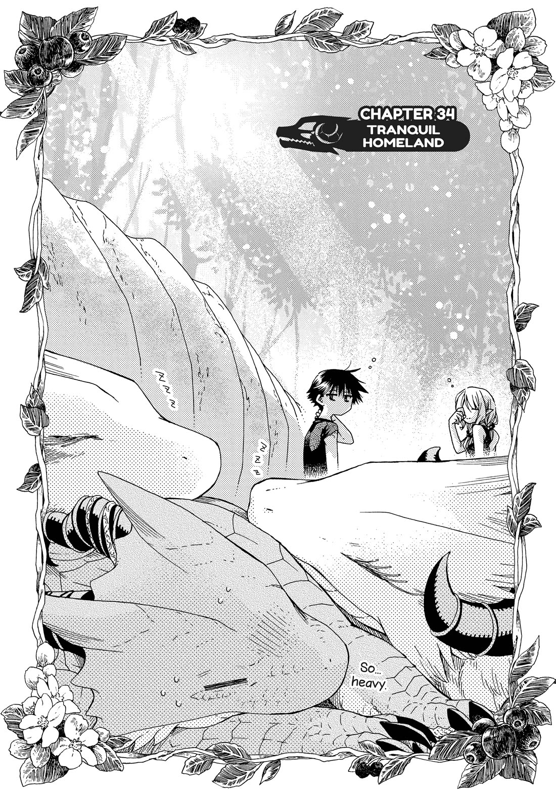 Hone Dragon no Mana Musume Chapter 34 page 1 - Chapter 34