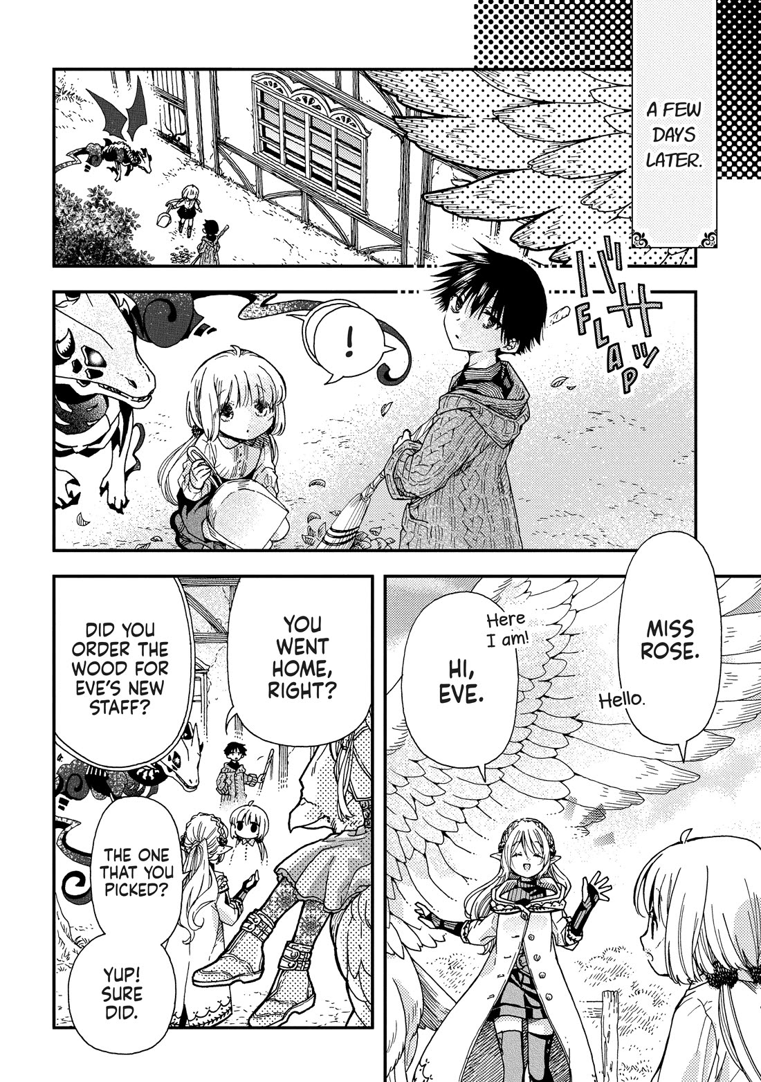 Hone Dragon no Mana Musume Chapter 34 page 14 - Chapter 34