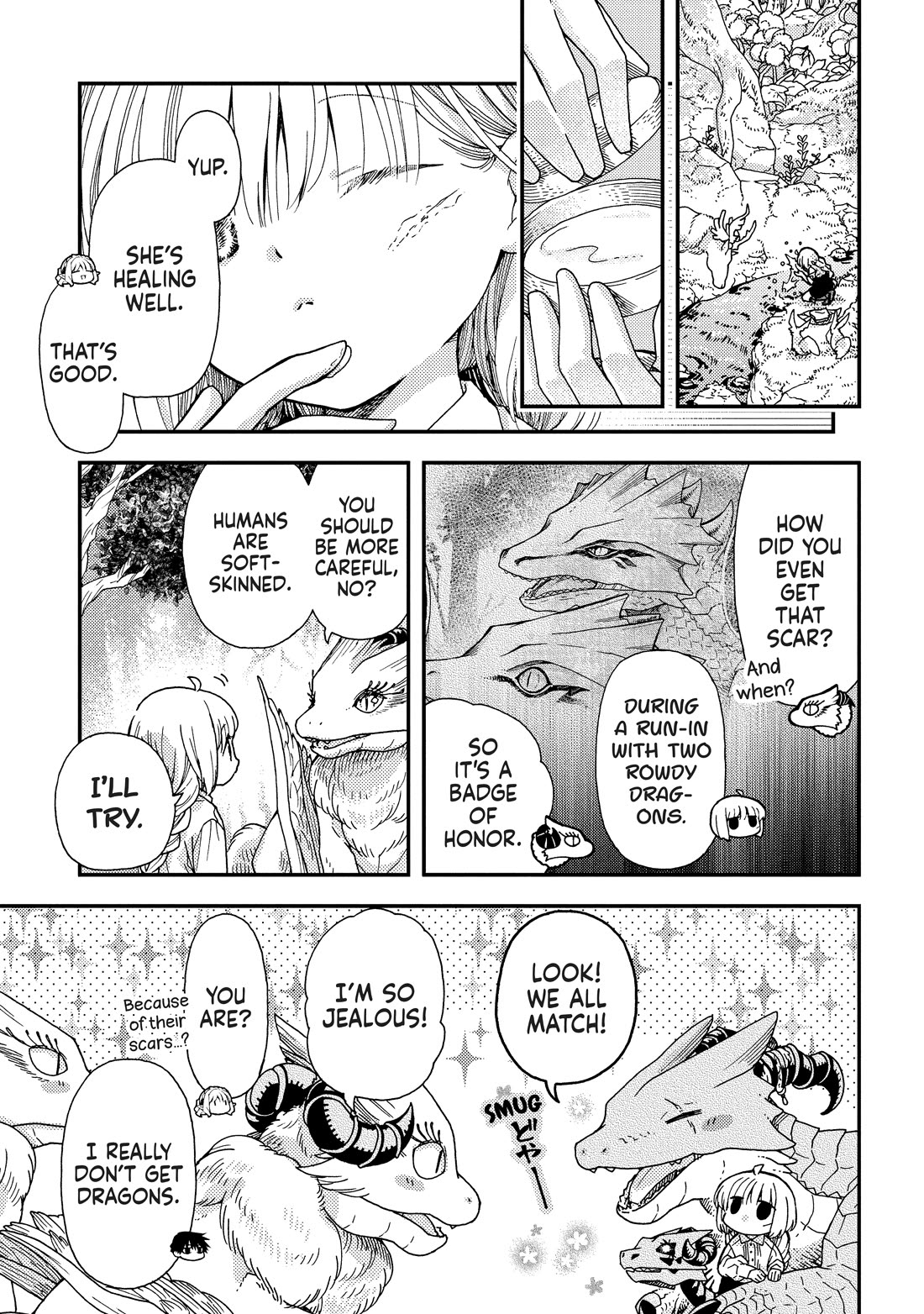 Hone Dragon no Mana Musume Chapter 34 page 3 - Chapter 34