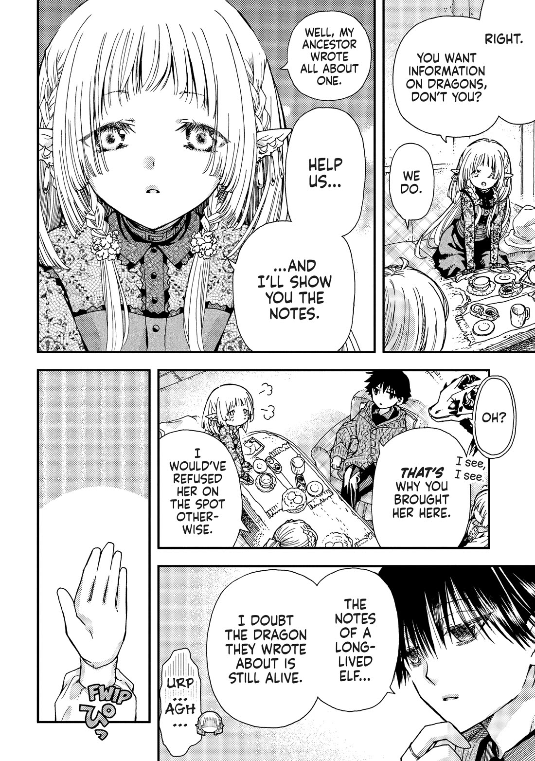 Hone Dragon no Mana Musume Chapter 35 page 14 - Chapter 35