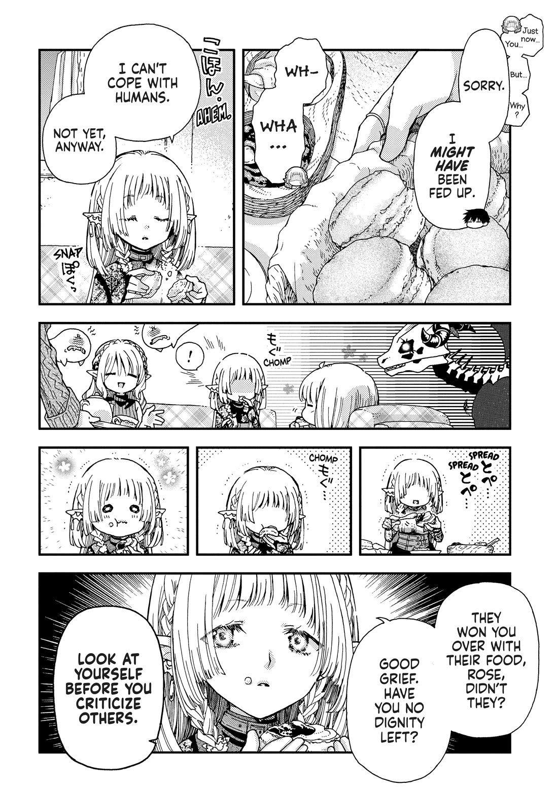 Hone Dragon no Mana Musume Chapter 35 page 4 - Chapter 35