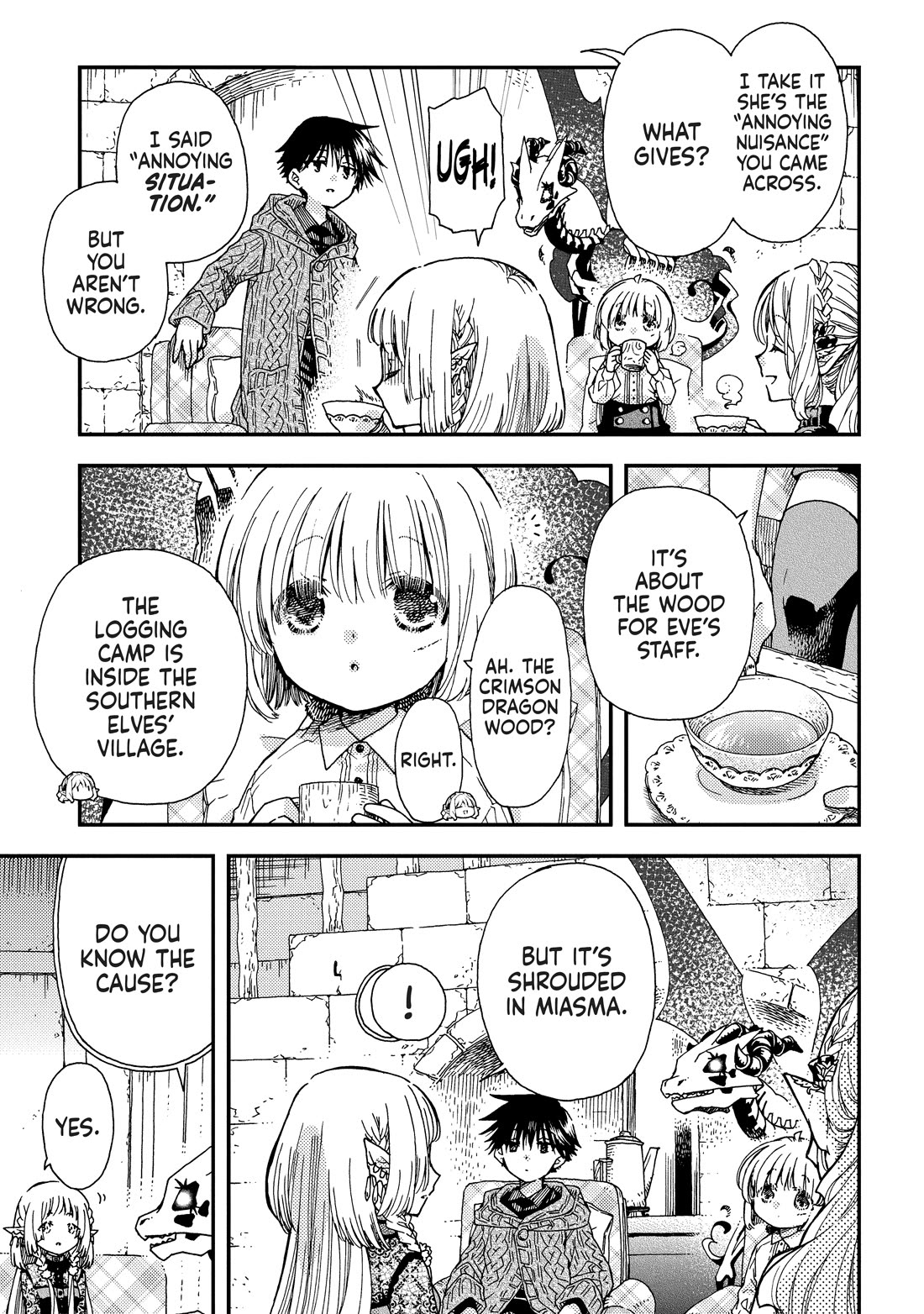 Hone Dragon no Mana Musume Chapter 35 page 5 - Chapter 35