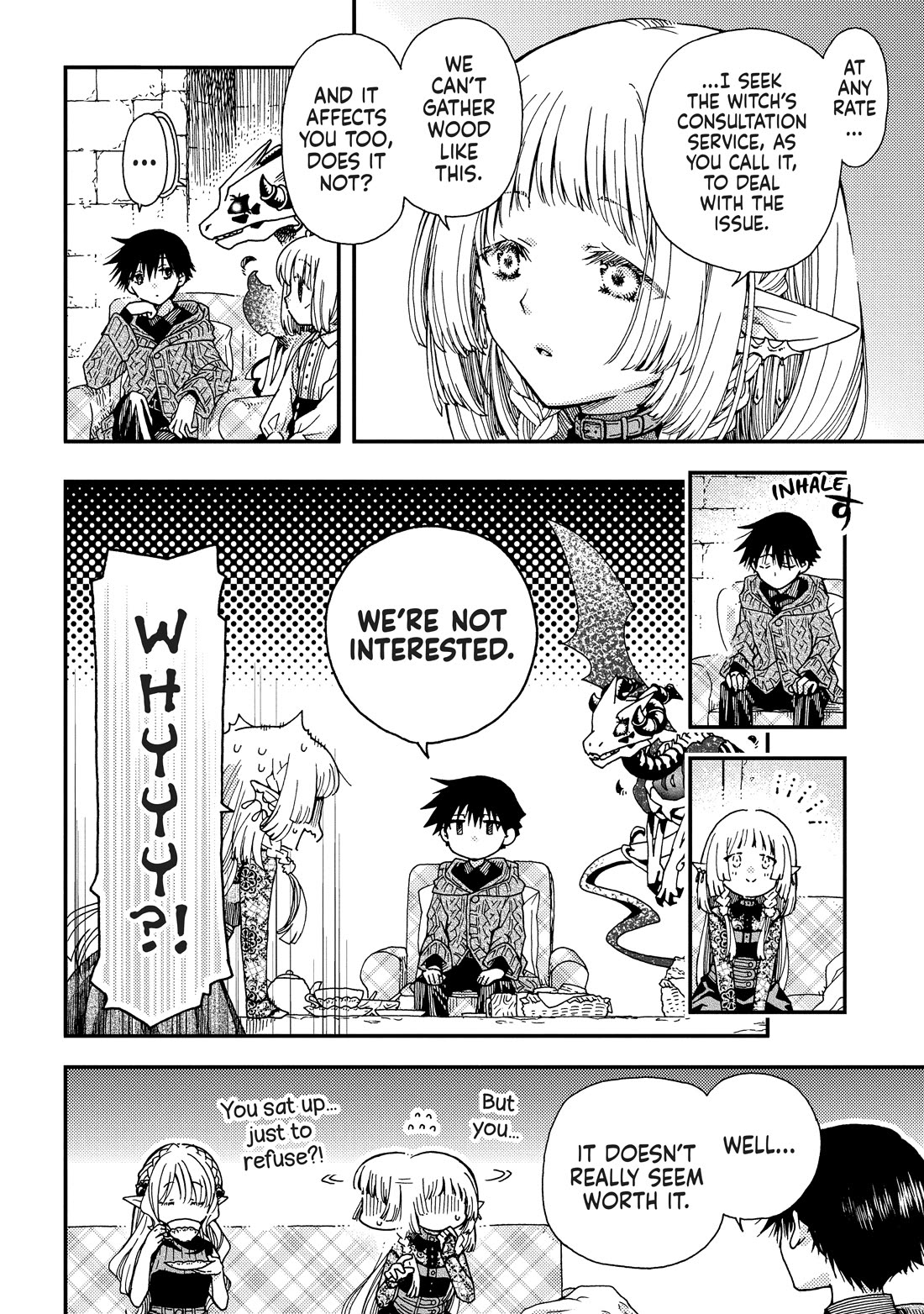 Hone Dragon no Mana Musume Chapter 35 page 8 - Chapter 35