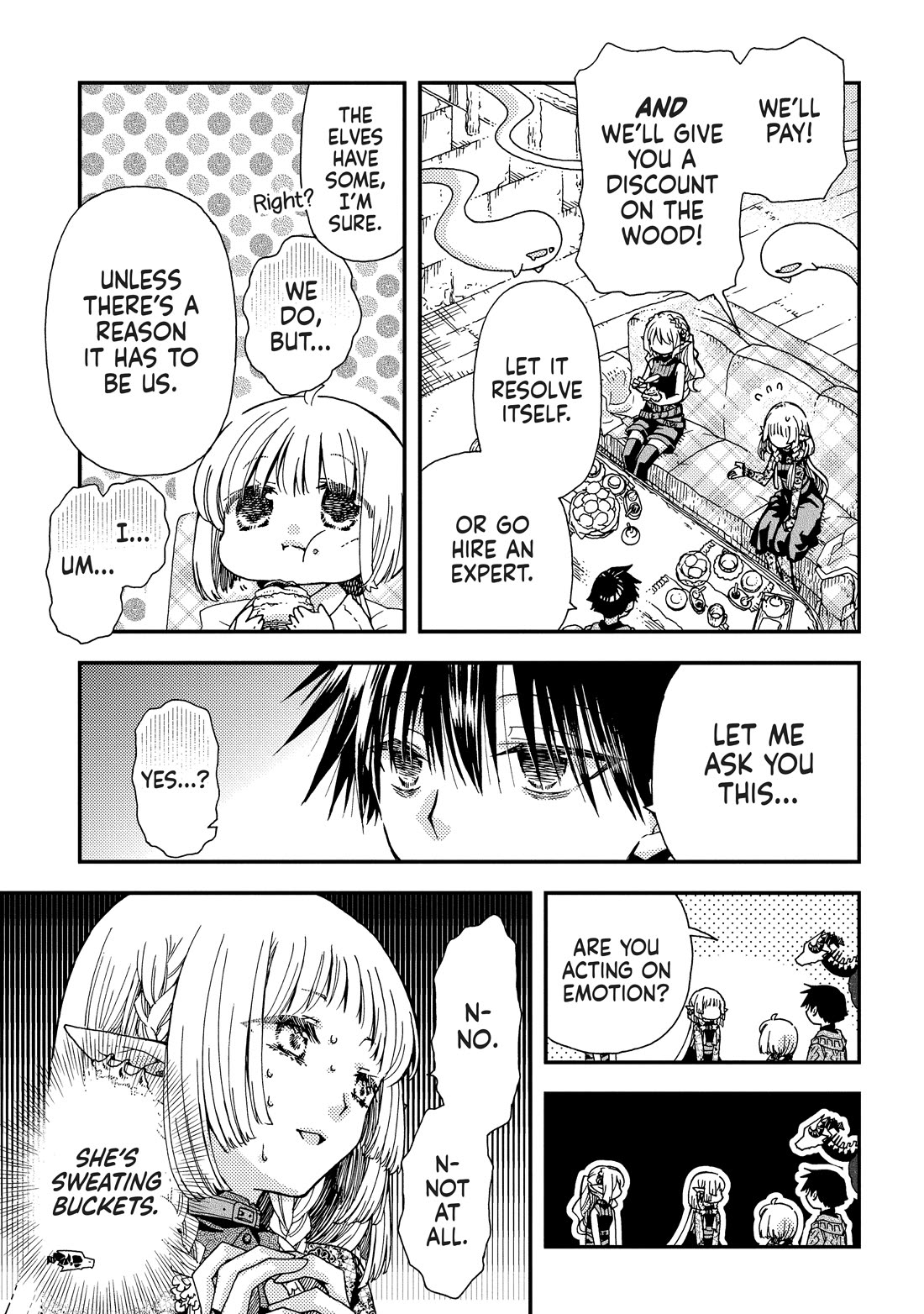Hone Dragon no Mana Musume Chapter 35 page 9 - Chapter 35