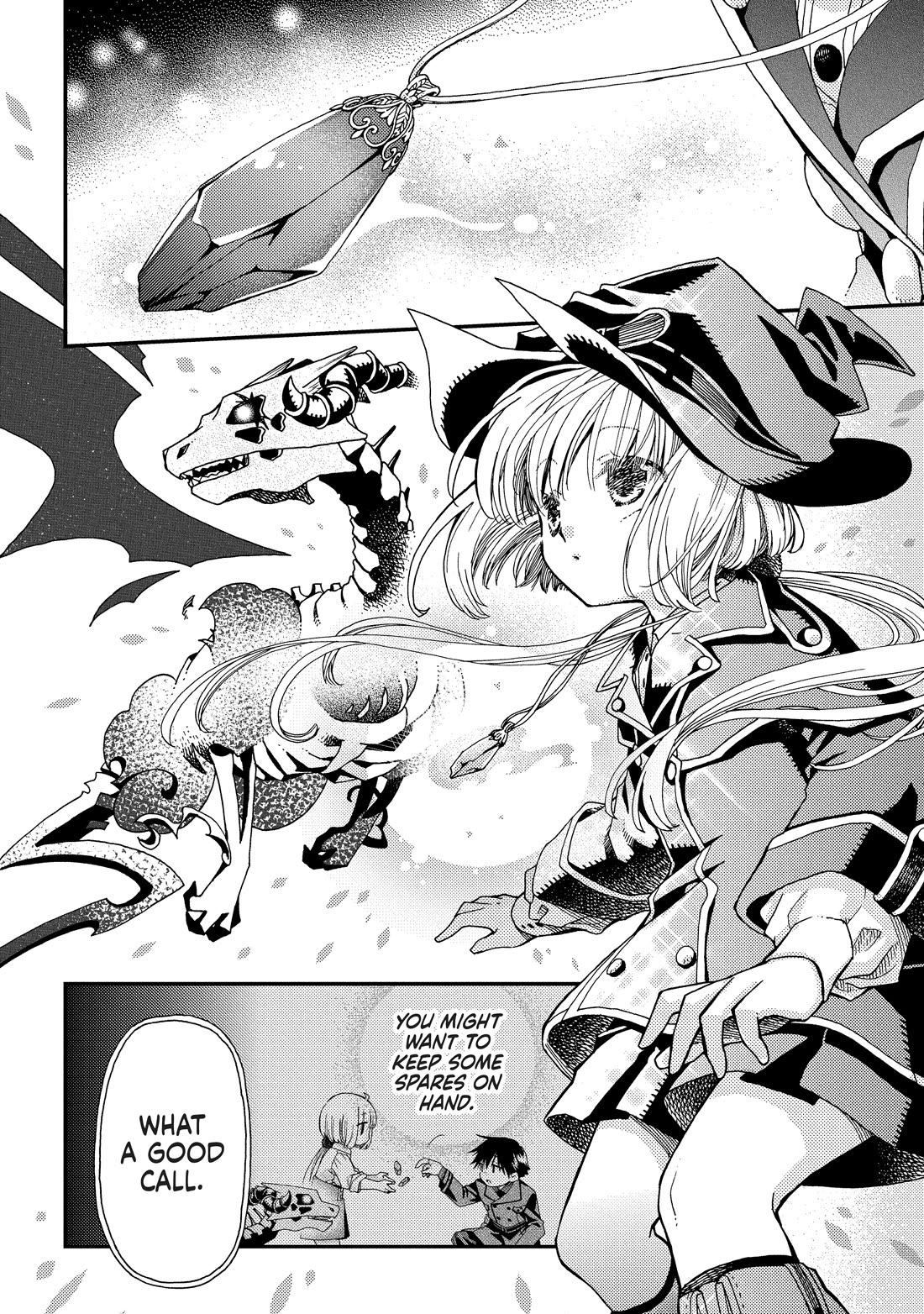 Hone Dragon no Mana Musume Chapter 37 page 12 - Chapter 37
