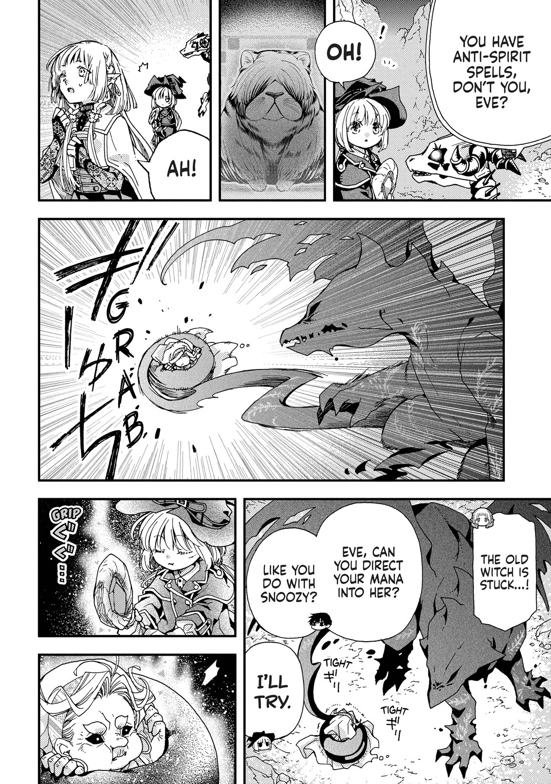 Hone Dragon no Mana Musume Chapter 37 page 8 - Chapter 37