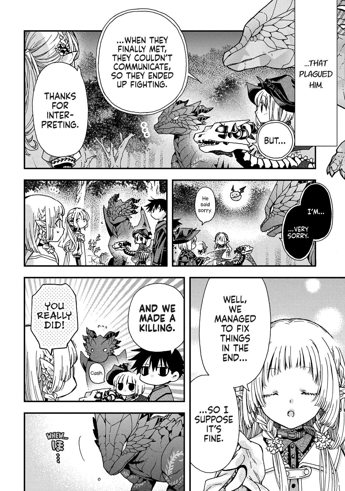 Hone Dragon no Mana Musume Chapter 38 page 4 - Chapter 38