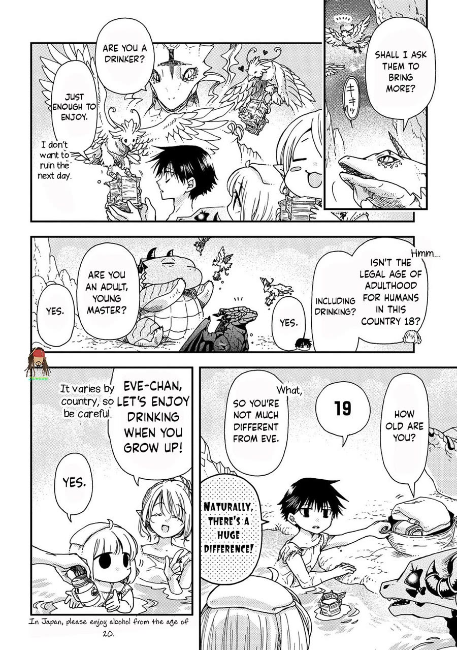 Hone Dragon no Mana Musume Chapter 39 page 10 - Chapter 39: Hot Spring and Dragon Feelings