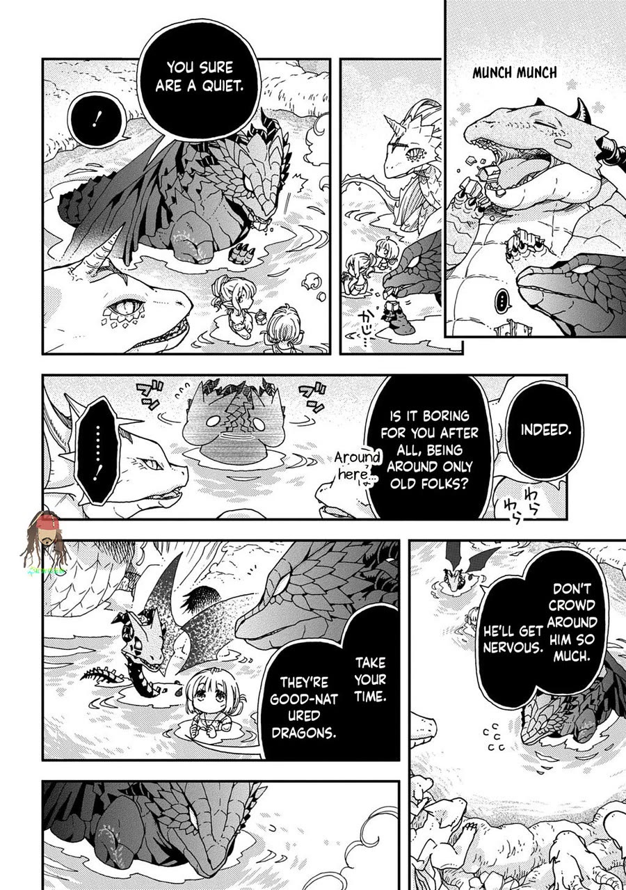 Hone Dragon no Mana Musume Chapter 39 page 14 - Chapter 39: Hot Spring and Dragon Feelings