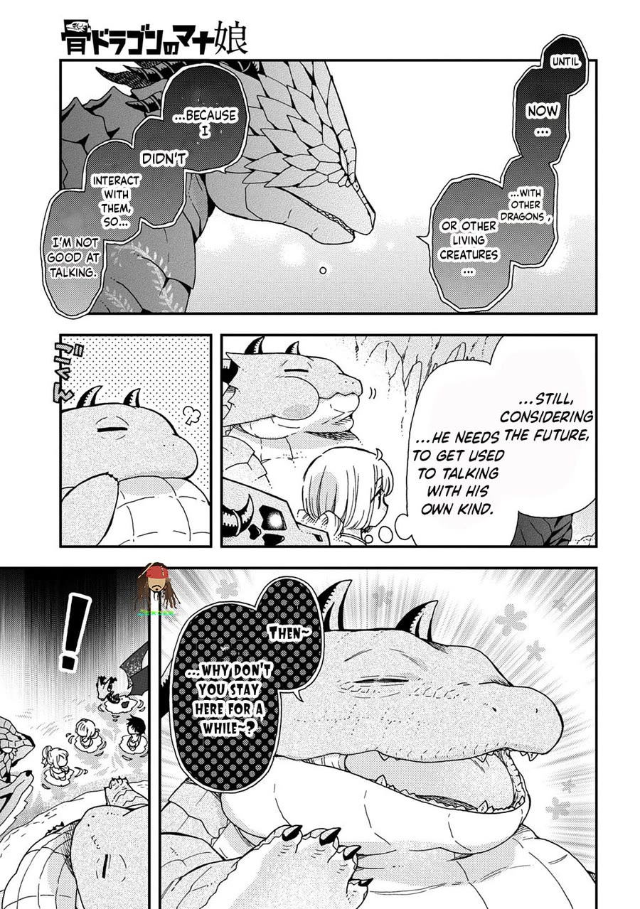 Hone Dragon no Mana Musume Chapter 39 page 15 - Chapter 39: Hot Spring and Dragon Feelings