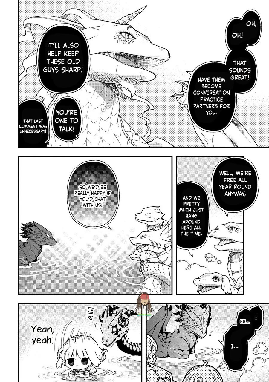 Hone Dragon no Mana Musume Chapter 39 page 16 - Chapter 39: Hot Spring and Dragon Feelings
