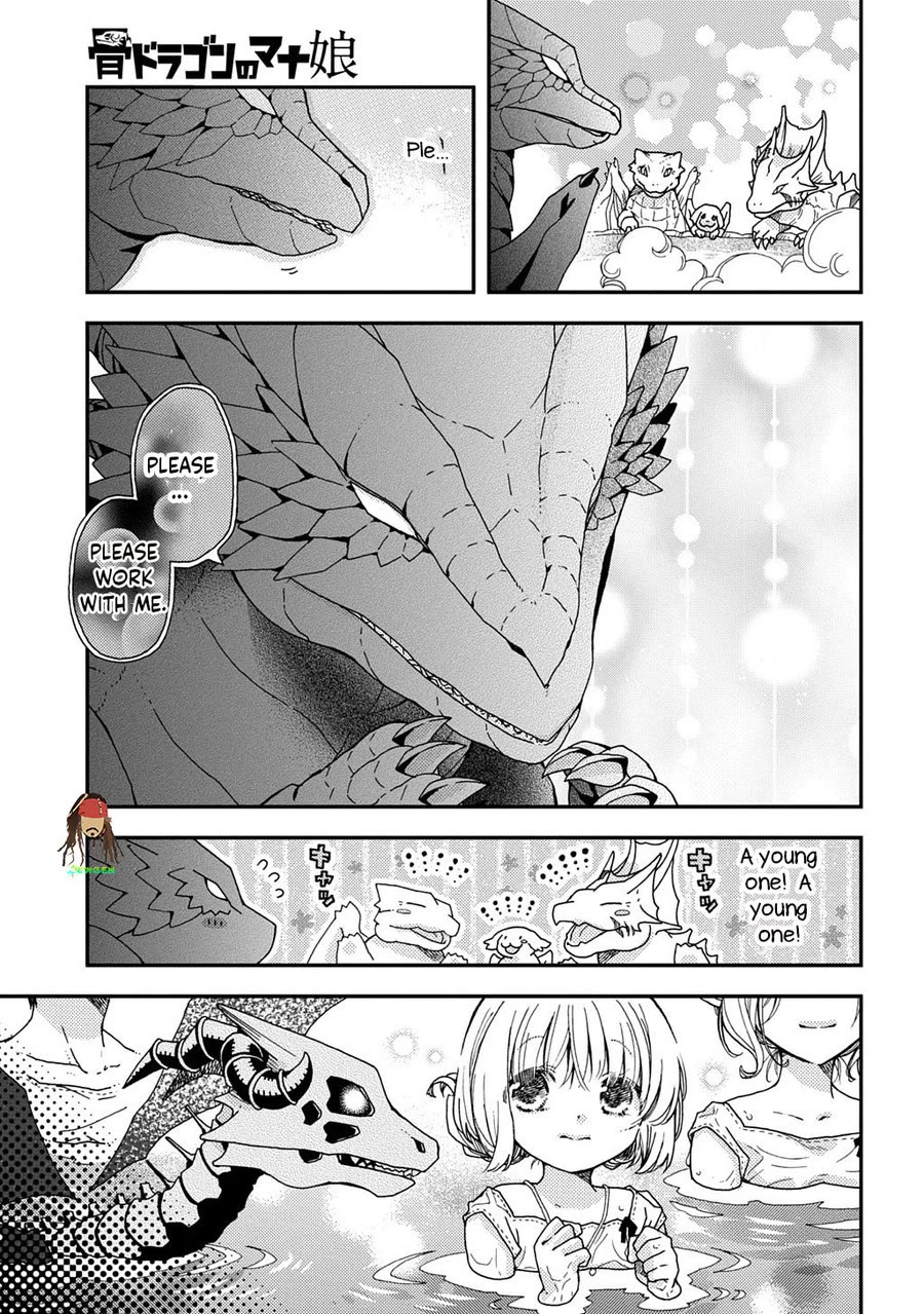 Hone Dragon no Mana Musume Chapter 39 page 17 - Chapter 39: Hot Spring and Dragon Feelings