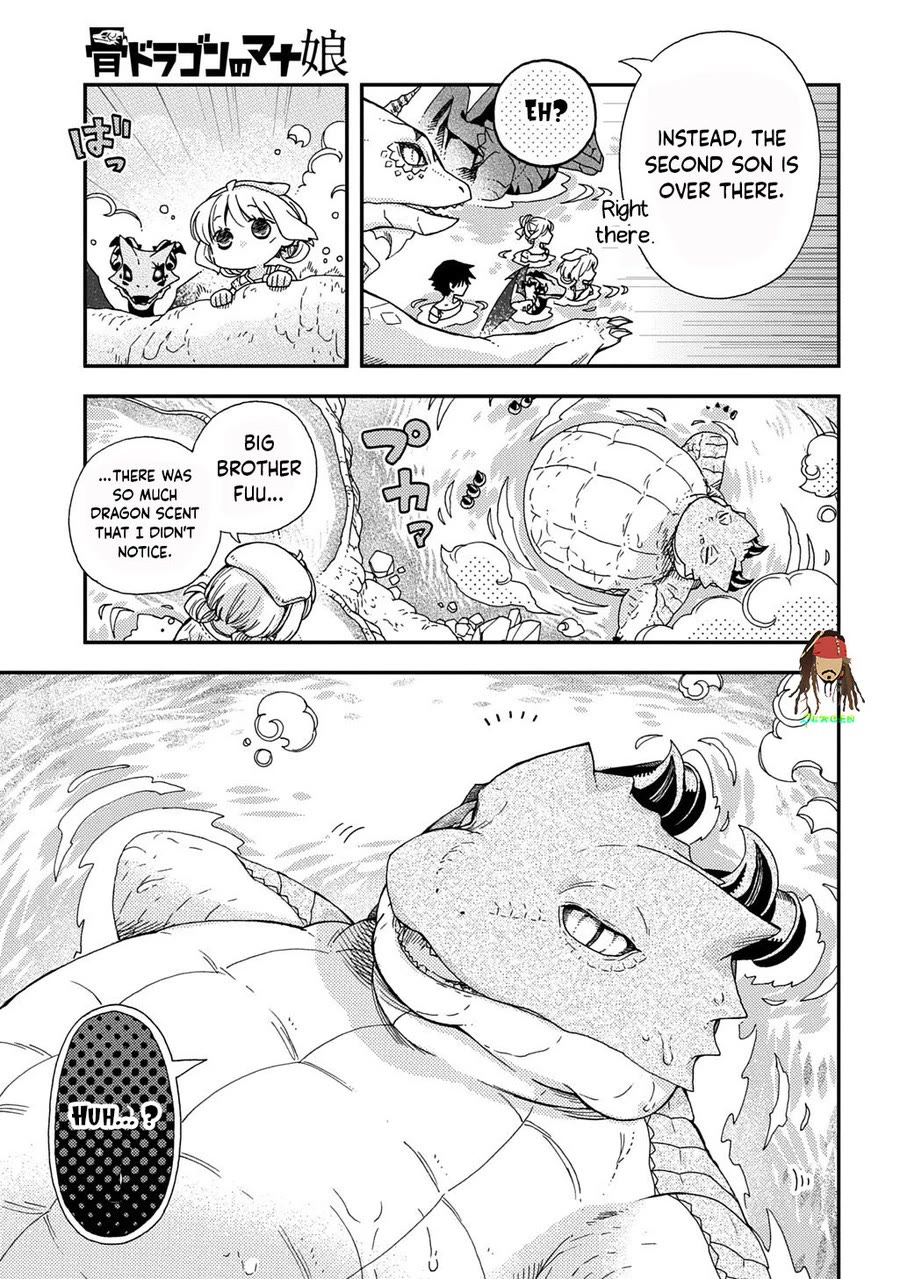 Hone Dragon no Mana Musume Chapter 39 page 3 - Chapter 39: Hot Spring and Dragon Feelings