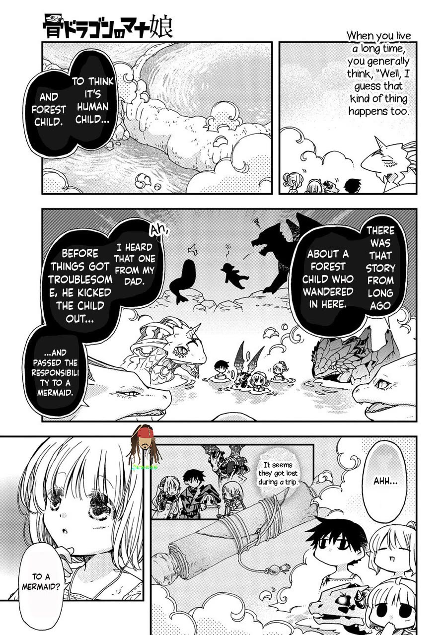 Hone Dragon no Mana Musume Chapter 39 page 7 - Chapter 39: Hot Spring and Dragon Feelings