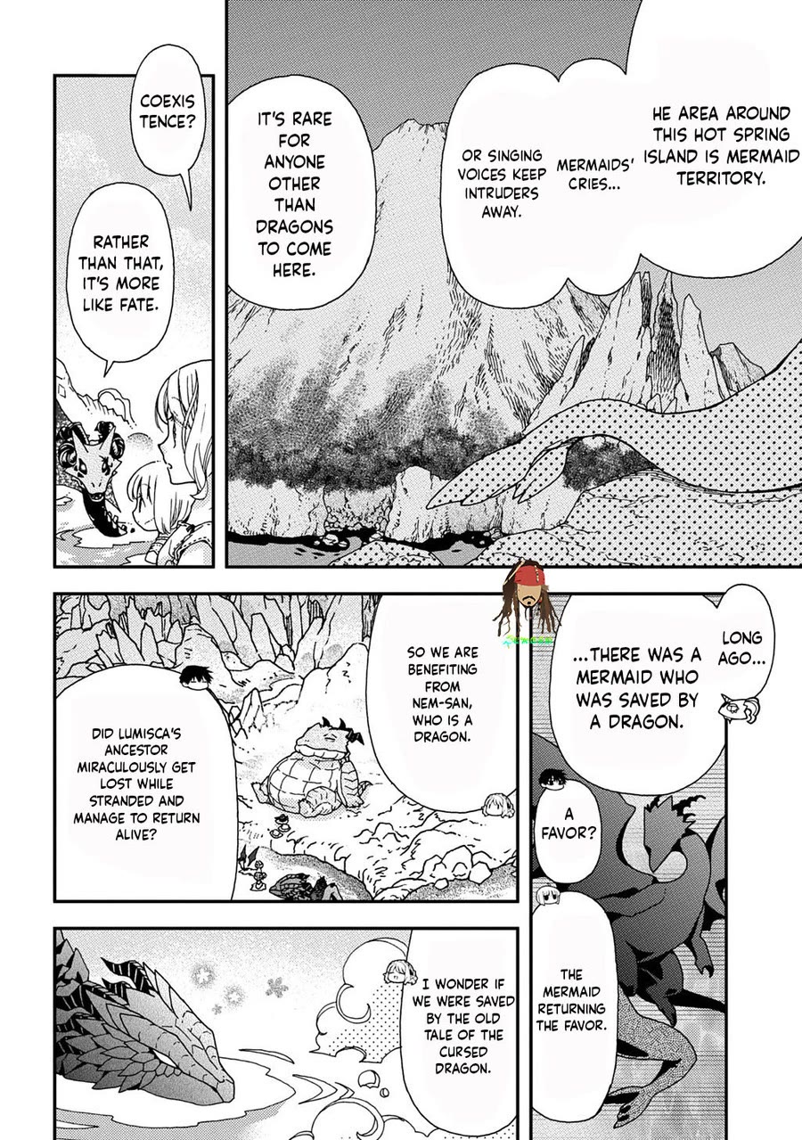 Hone Dragon no Mana Musume Chapter 39 page 8 - Chapter 39: Hot Spring and Dragon Feelings