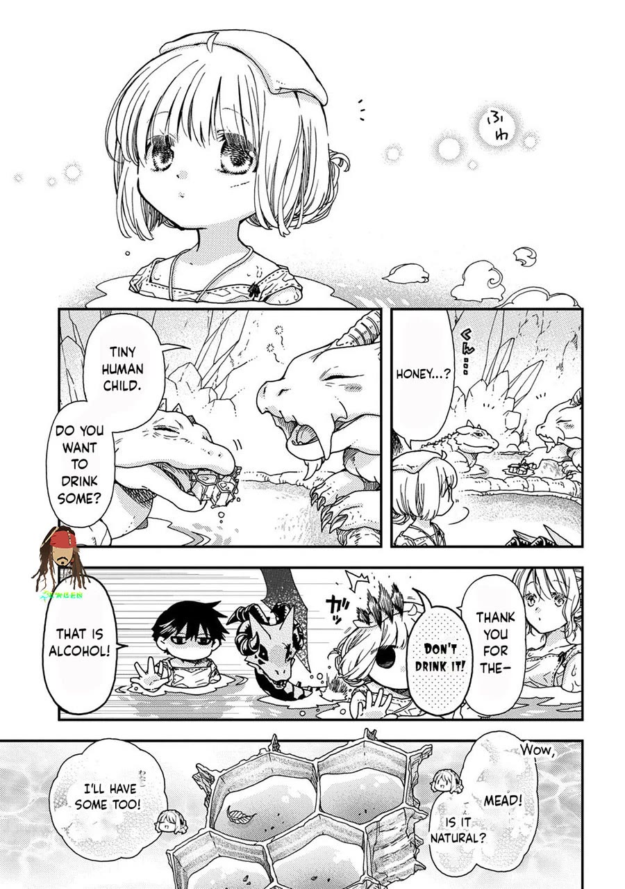 Hone Dragon no Mana Musume Chapter 39 page 9 - Chapter 39: Hot Spring and Dragon Feelings