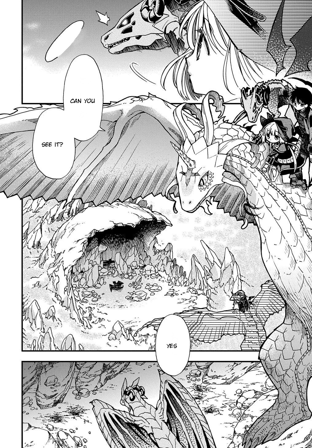 Hone Dragon no Mana Musume Chapter 4 page 14 - Chapter 4: When the flying dragon comes, the innkeepers will make money.