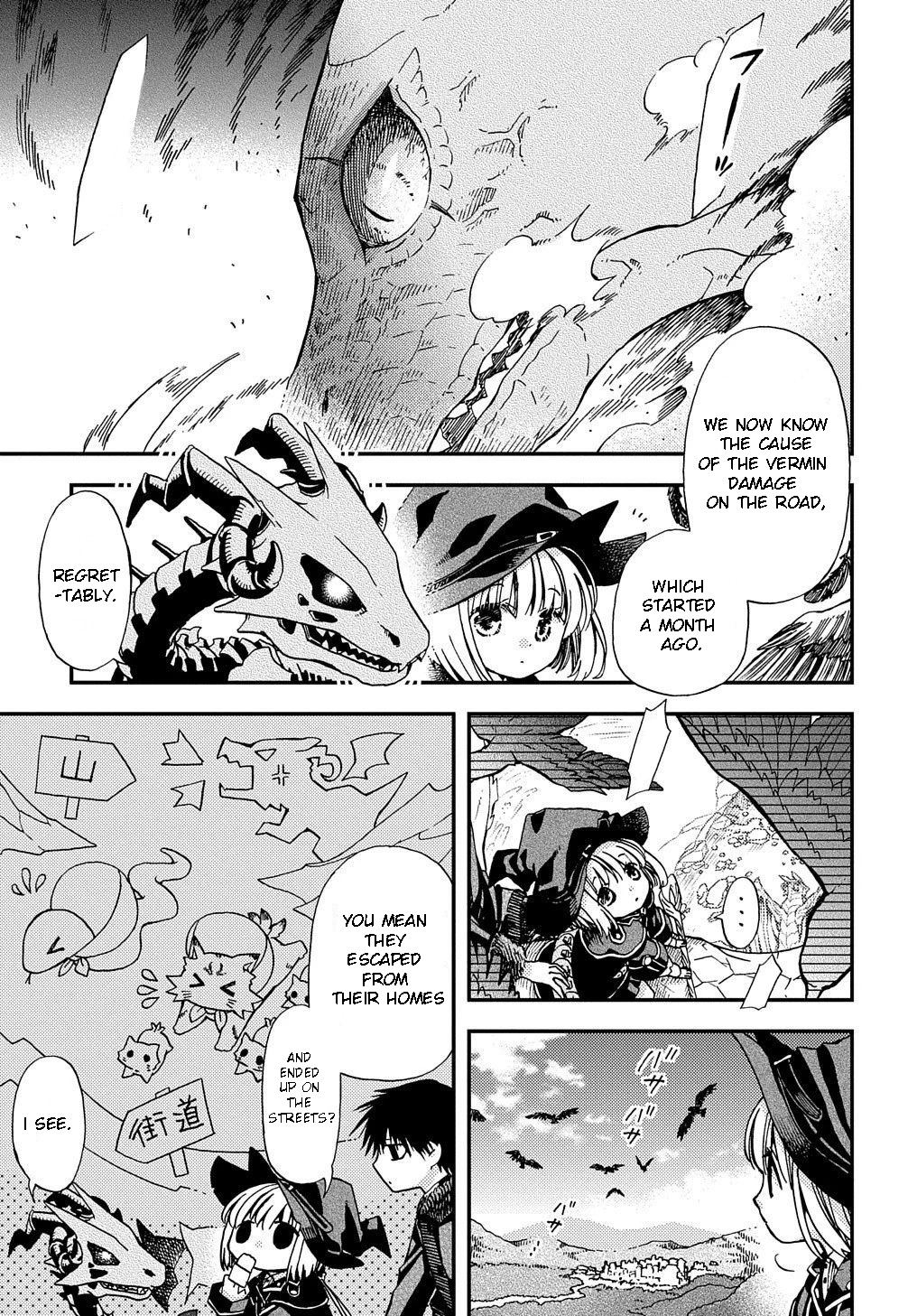 Hone Dragon no Mana Musume Chapter 4 page 17 - Chapter 4: When the flying dragon comes, the innkeepers will make money.
