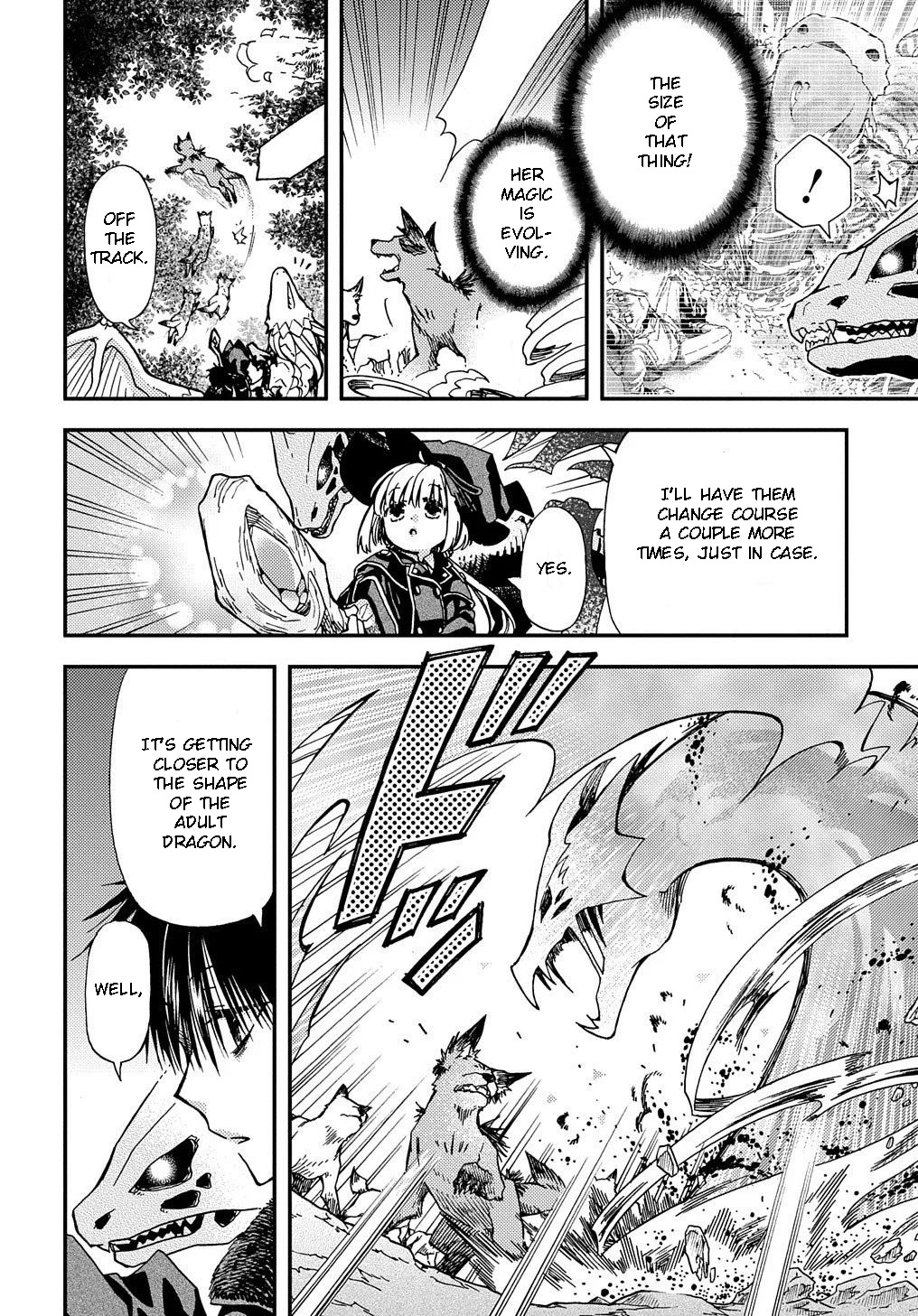 Hone Dragon no Mana Musume Chapter 4 page 22 - Chapter 4: When the flying dragon comes, the innkeepers will make money.