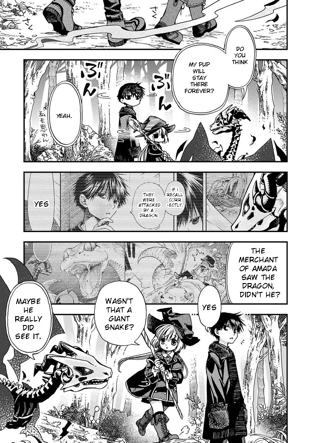 Hone Dragon no Mana Musume Chapter 4 page 27 - Chapter 4: When the flying dragon comes, the innkeepers will make money.
