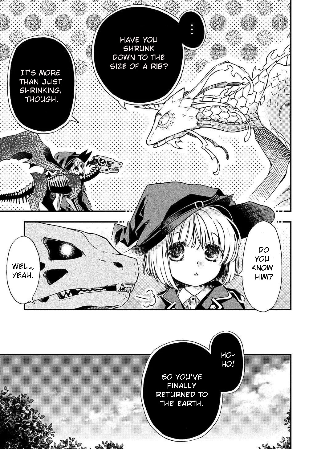 Hone Dragon no Mana Musume Chapter 4 page 3 - Chapter 4: When the flying dragon comes, the innkeepers will make money.