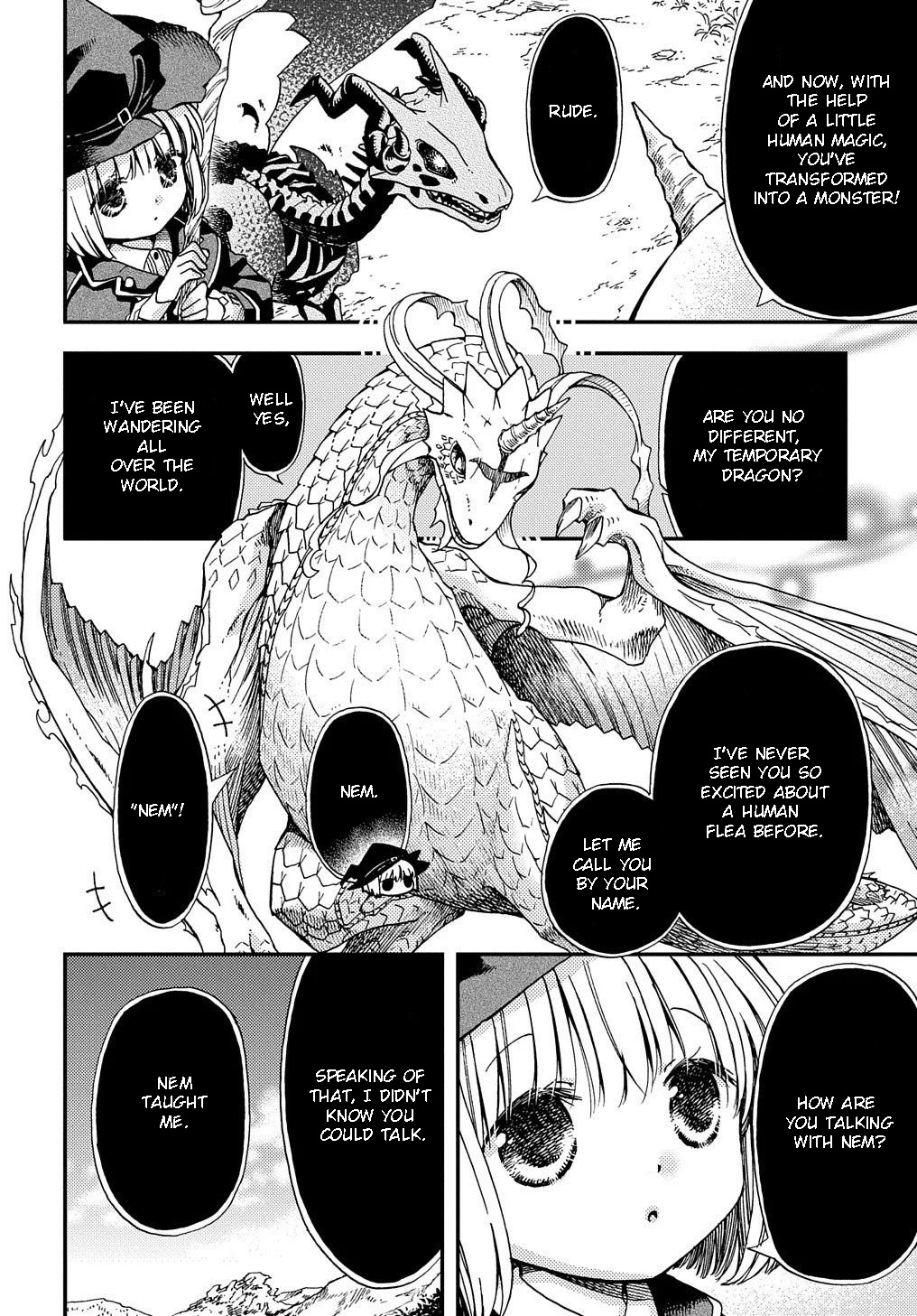 Hone Dragon no Mana Musume Chapter 4 page 4 - Chapter 4: When the flying dragon comes, the innkeepers will make money.