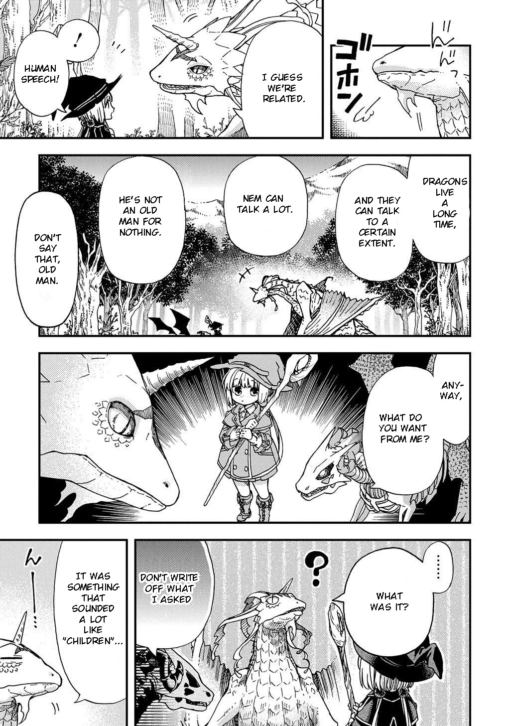 Hone Dragon no Mana Musume Chapter 4 page 5 - Chapter 4: When the flying dragon comes, the innkeepers will make money.