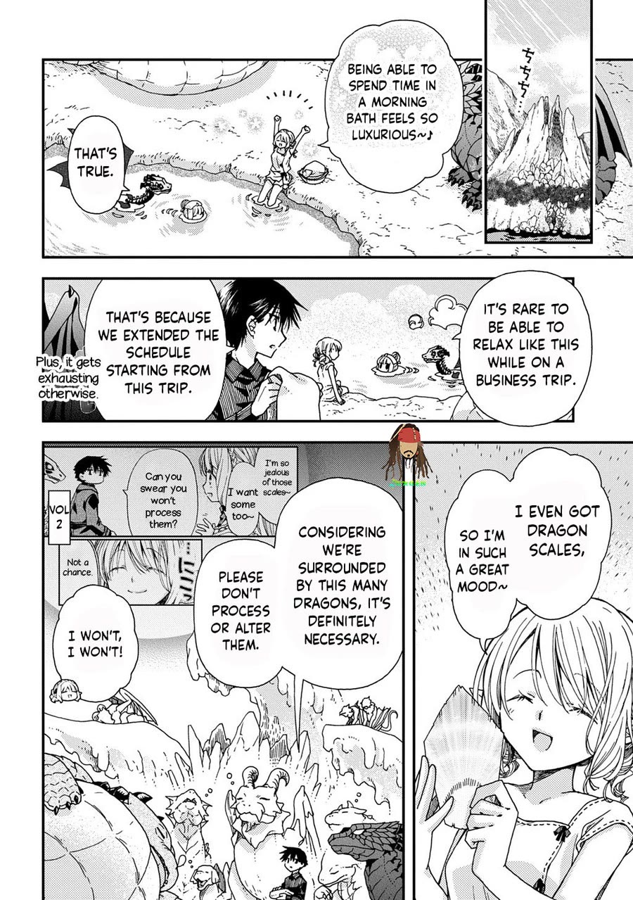 Hone Dragon no Mana Musume Chapter 40 page 2 - Chapter 40: A Difficult Problem