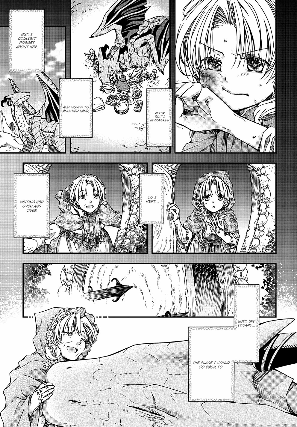 Hone Dragon no Mana Musume Chapter 6 page 10 - Chapter 6: The witch and the dragon