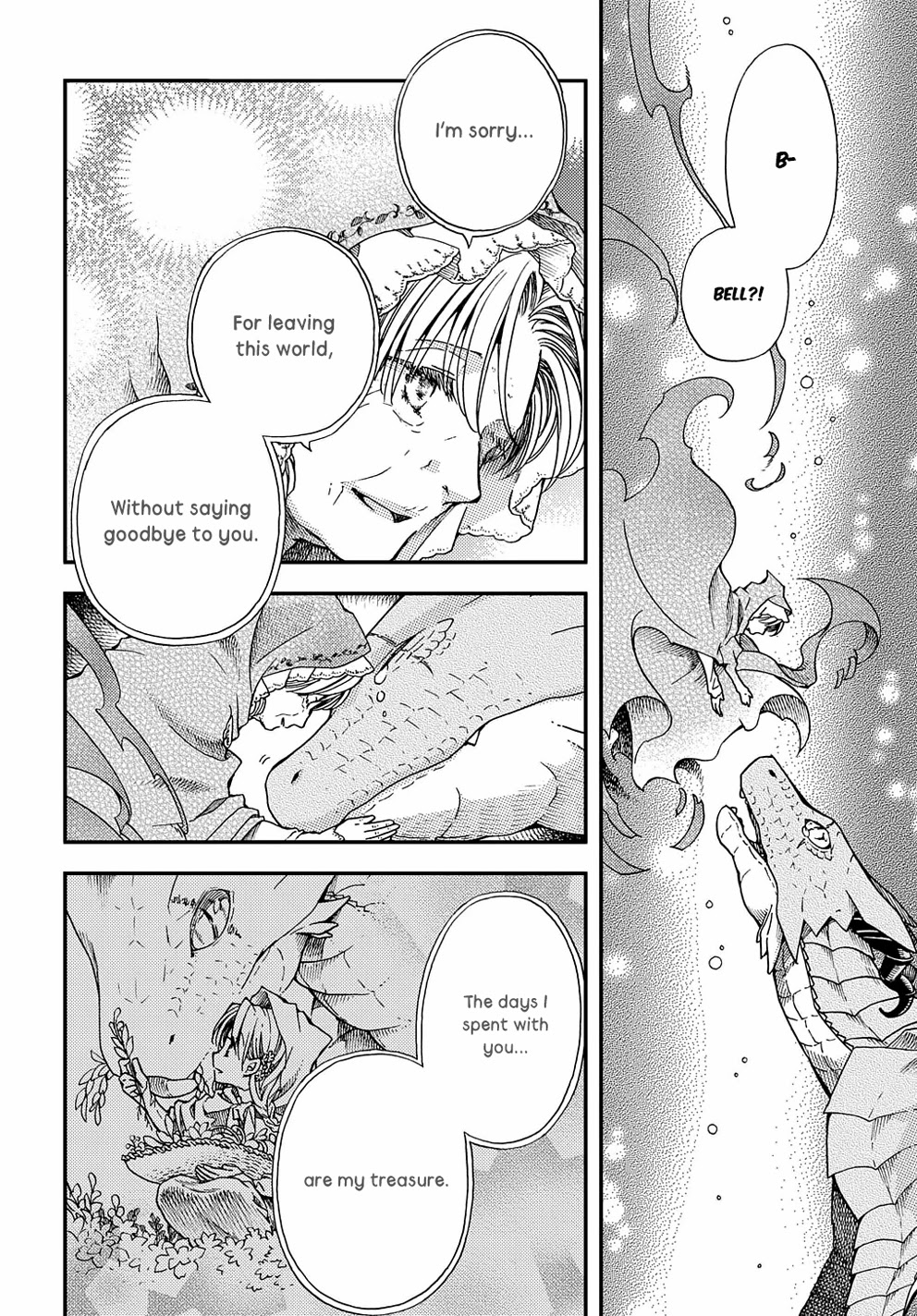Hone Dragon no Mana Musume Chapter 6 page 17 - Chapter 6: The witch and the dragon