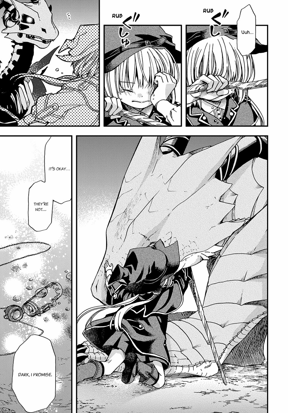 Hone Dragon no Mana Musume Chapter 6 page 22 - Chapter 6: The witch and the dragon