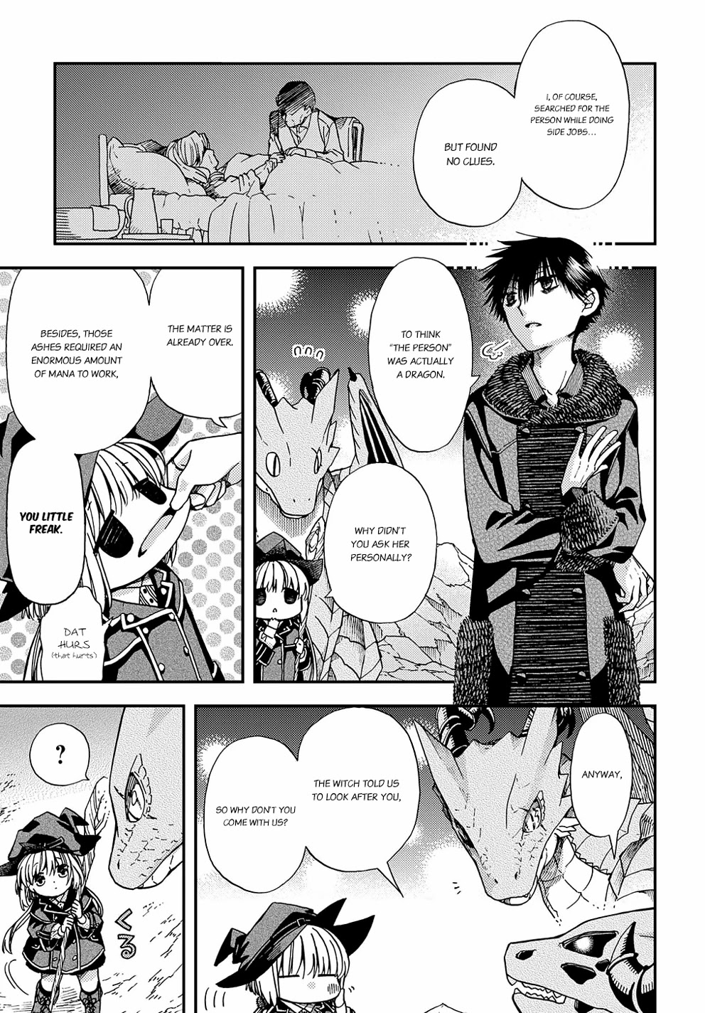 Hone Dragon no Mana Musume Chapter 6 page 26 - Chapter 6: The witch and the dragon