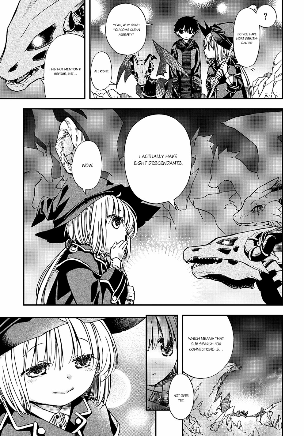 Hone Dragon no Mana Musume Chapter 6 page 28 - Chapter 6: The witch and the dragon