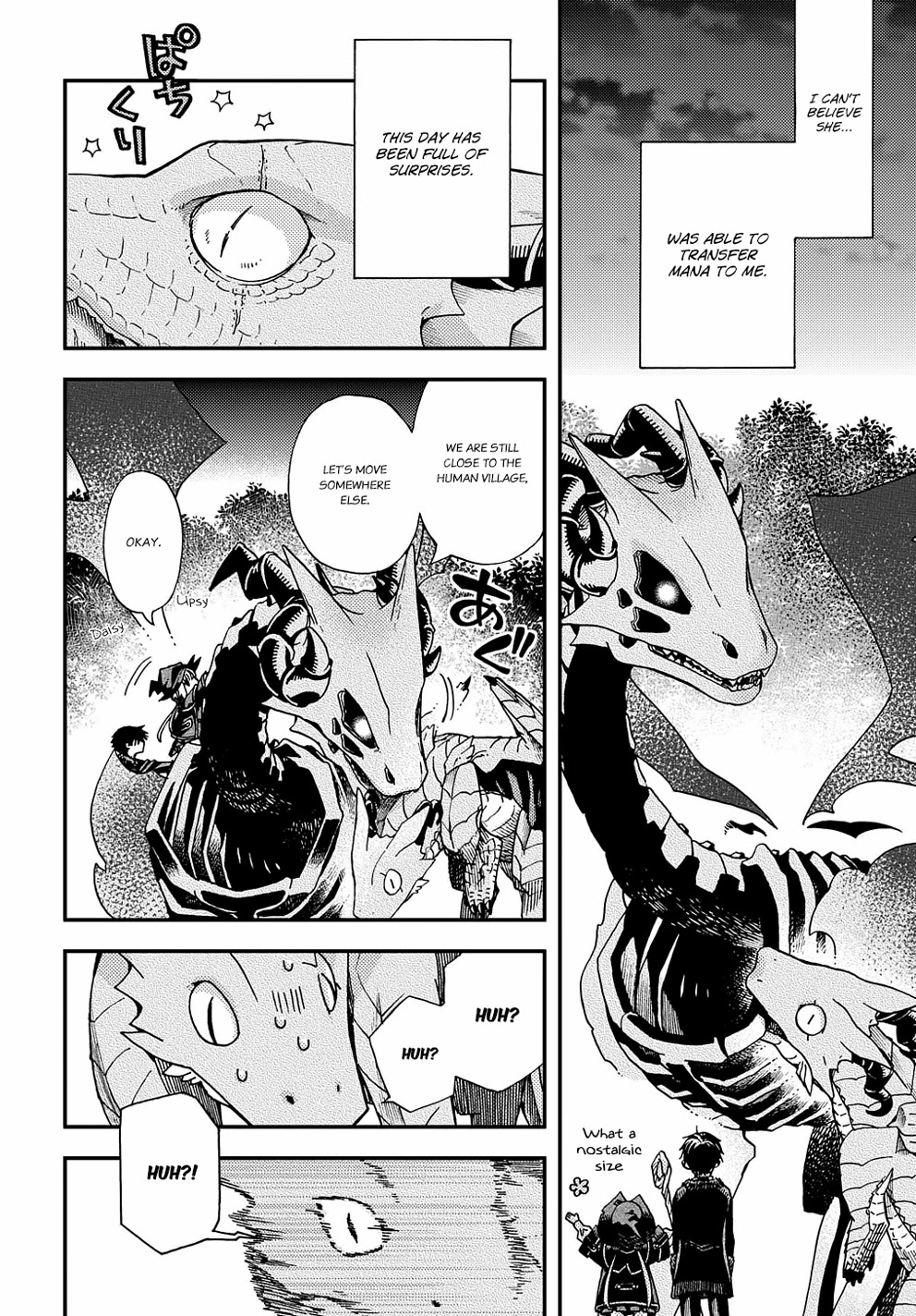 Hone Dragon no Mana Musume Chapter 6 page 3 - Chapter 6: The witch and the dragon