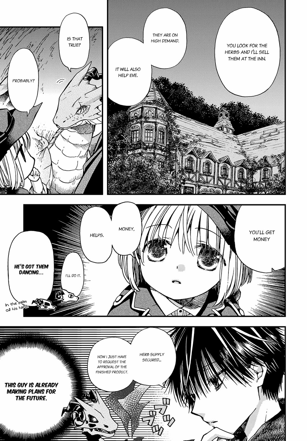 Hone Dragon no Mana Musume Chapter 6 page 30 - Chapter 6: The witch and the dragon