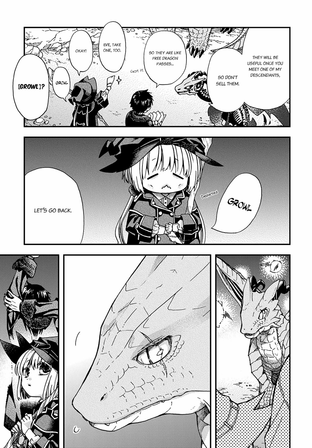 Hone Dragon no Mana Musume Chapter 6 page 32 - Chapter 6: The witch and the dragon