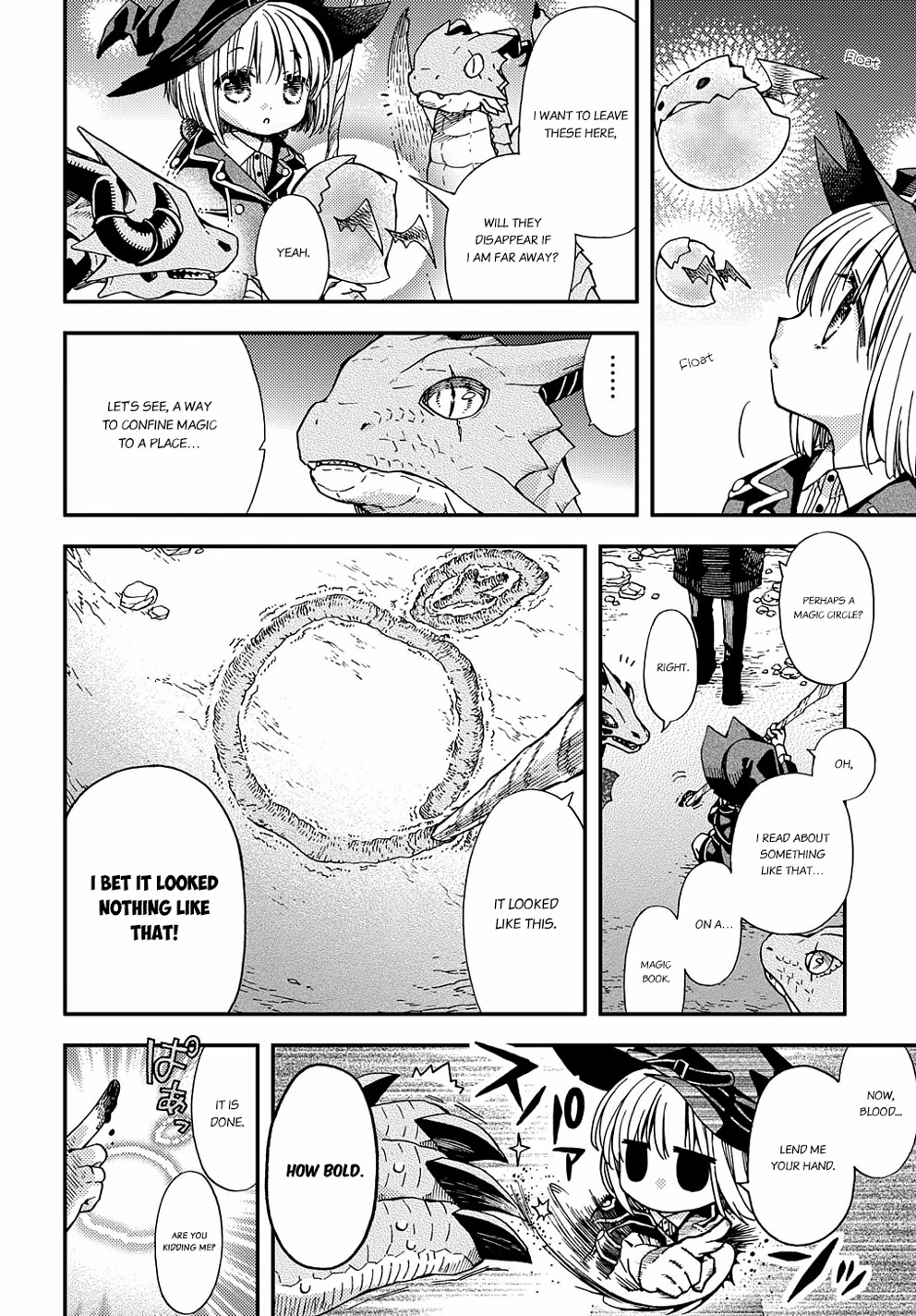 Hone Dragon no Mana Musume Chapter 6 page 33 - Chapter 6: The witch and the dragon