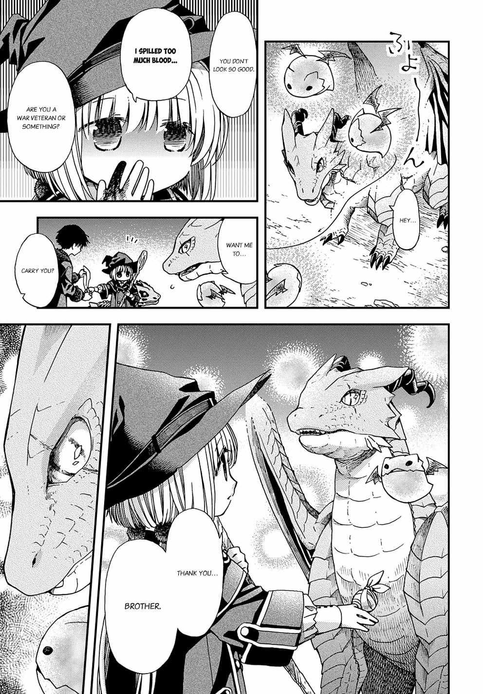 Hone Dragon no Mana Musume Chapter 6 page 34 - Chapter 6: The witch and the dragon