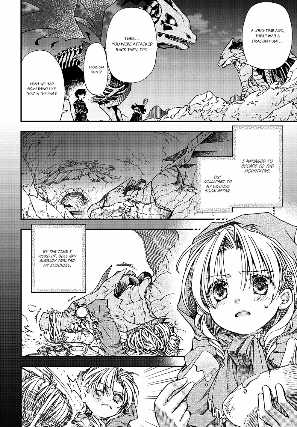 Hone Dragon no Mana Musume Chapter 6 page 9 - Chapter 6: The witch and the dragon