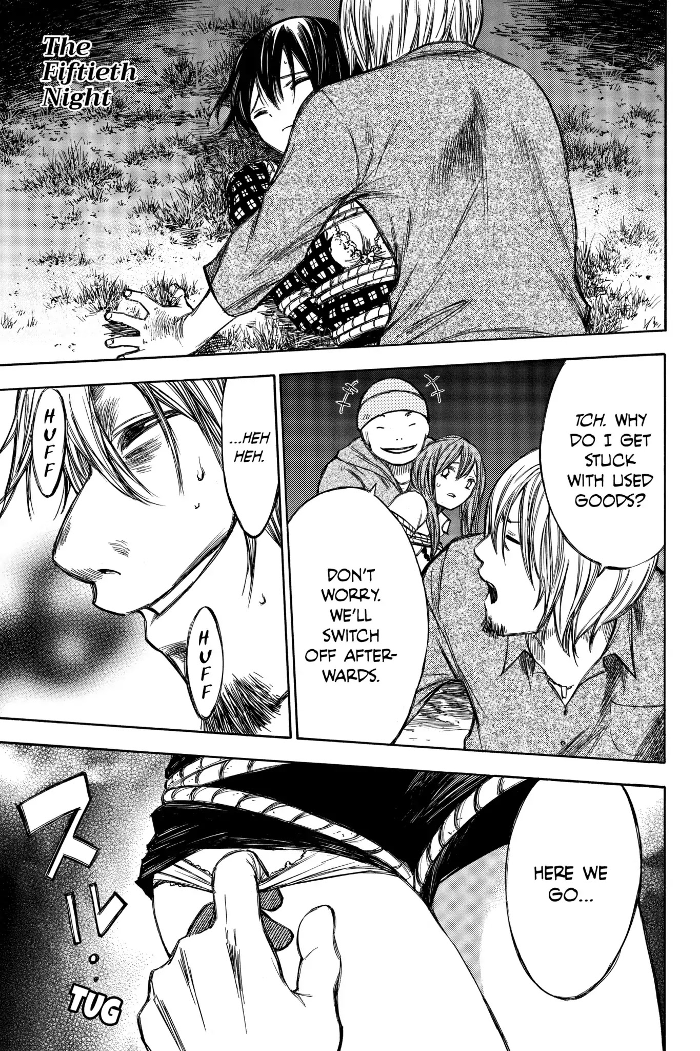Hone ga Kusaru Made Chapter 4.0-9 page 1 - Vol.4 The Fiftieth Night