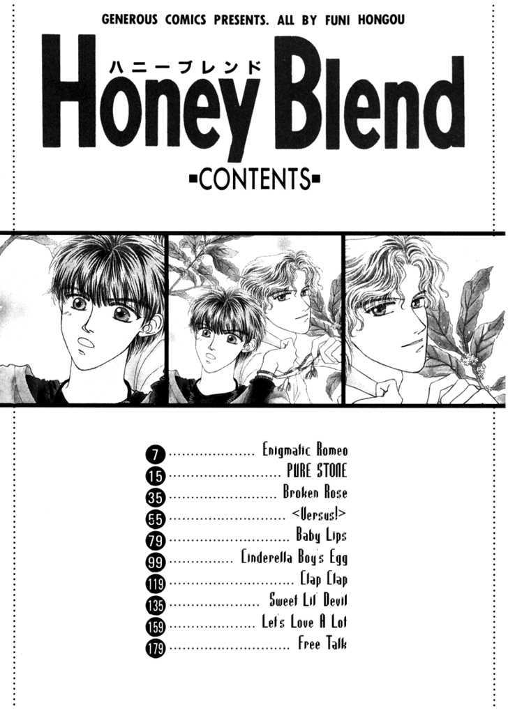 Honey Blend Chapter 1 page 4 - Chapter 1 : Enigmatic Romeo