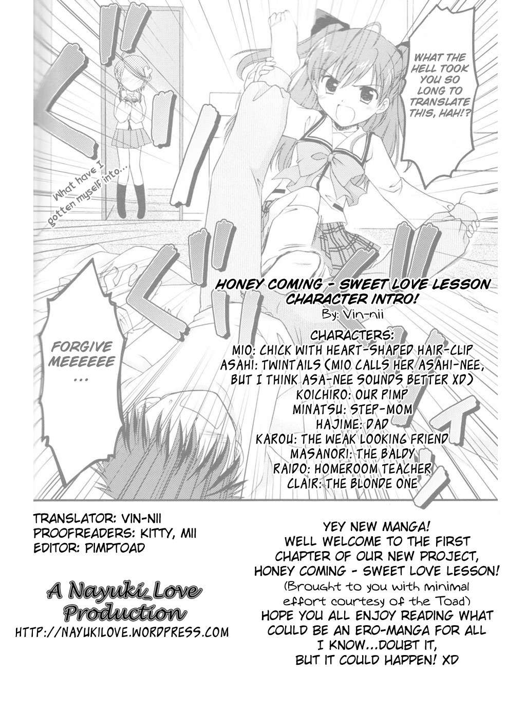 Honey Coming - Sweet Love Lesson Chapter 1 page 36 - Chapter 1: The Starting Bell of Love