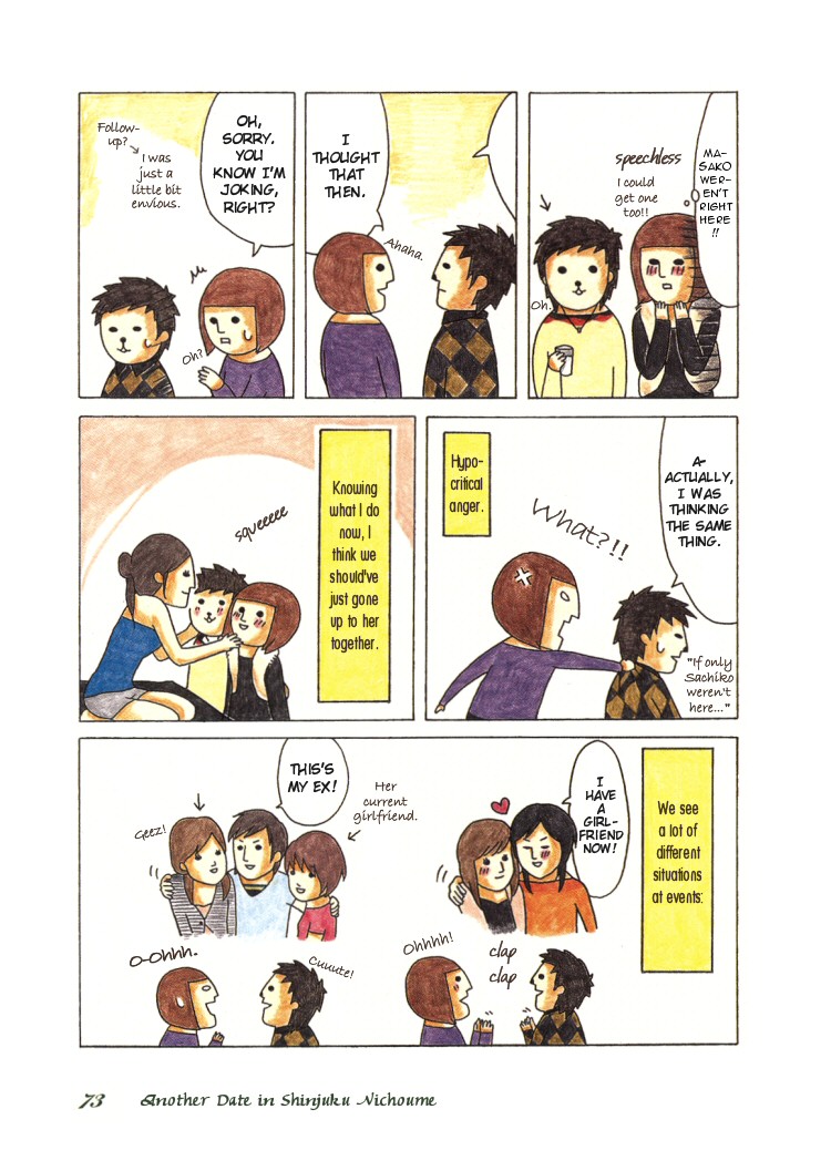 Honey & Honey Chapter 11 page 5 - Chapter 11: Another Date in Shinjuku Nichoume