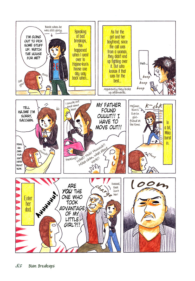 Honey & Honey Chapter 13 page 5 - Chapter 13: Bian Breakups