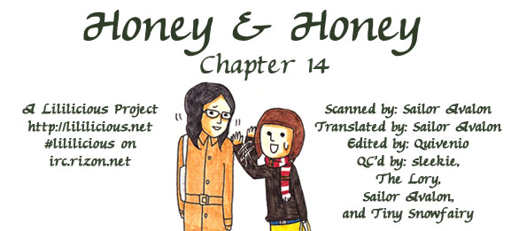 Honey & Honey Chapter 14 page 7 - Chapter 14: Coming Out To Friends (Part A)