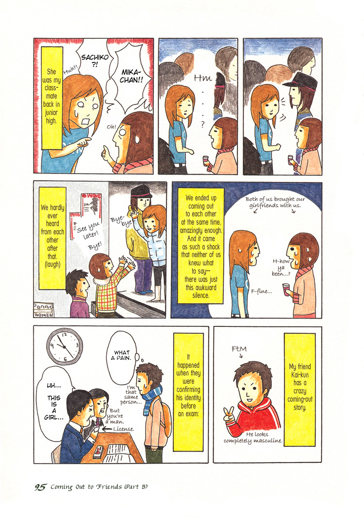 Honey & Honey Chapter 15 page 3 - Chapter 15: Coming Out To Friends (Part B)