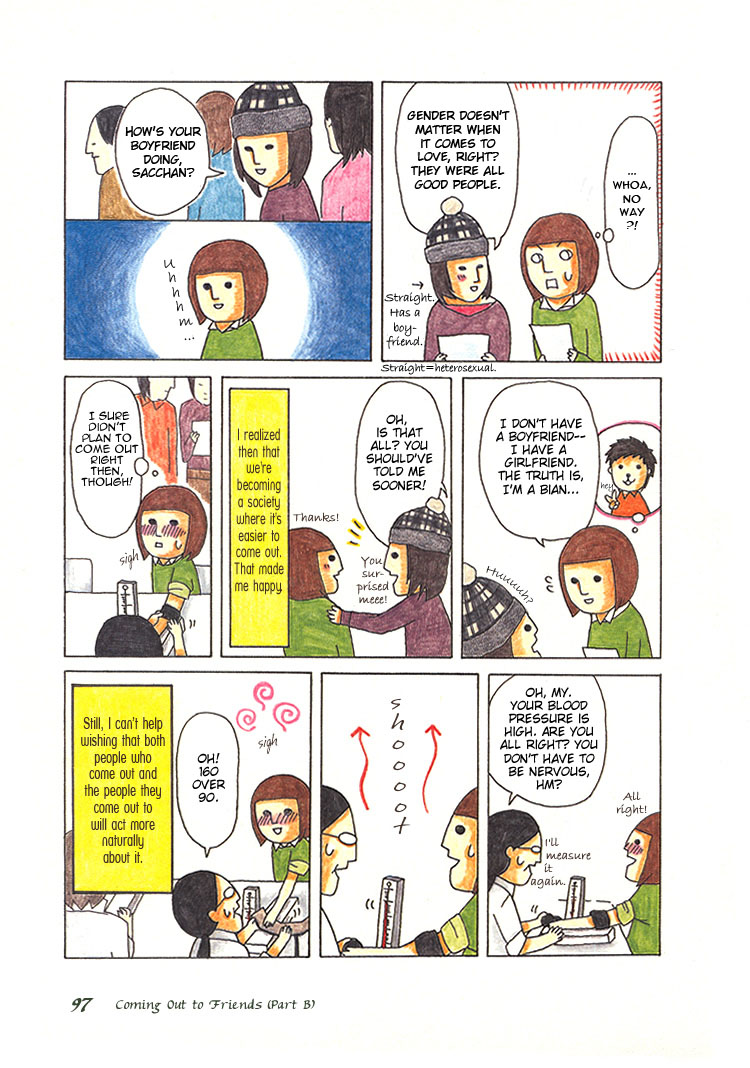 Honey & Honey Chapter 15 page 5 - Chapter 15: Coming Out To Friends (Part B)